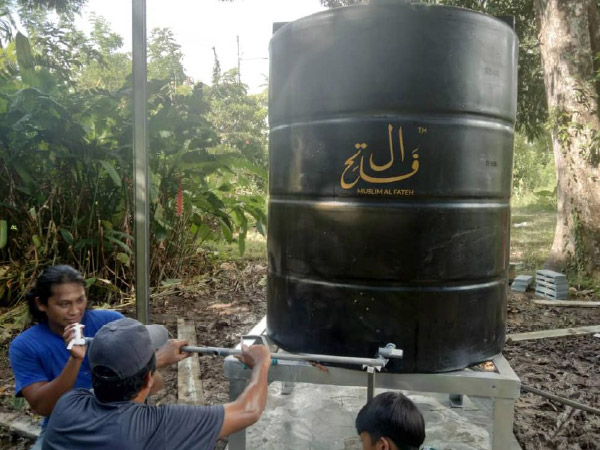 Projek telaga wakaf 3