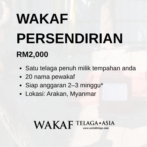 Macam mana saya nak tahu duit wakaf saya betul-betul sampai?
